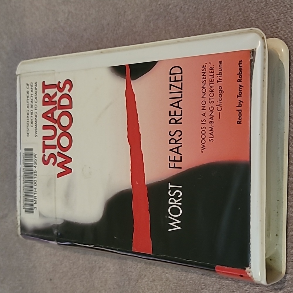 STUART WOODS "WORST FEAR REALIZED" AUDIOBOOK